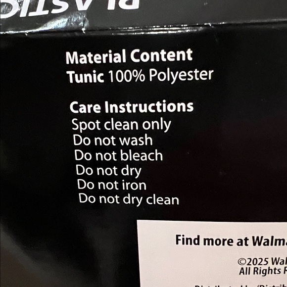 Rasta Imposta Thirsty Beaches Water Bottle Costume - Blue and White - Picture 5 of 5